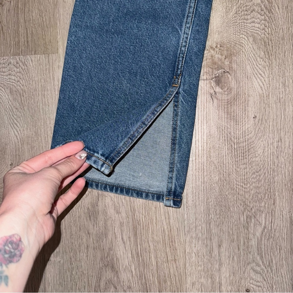 MANGO/MNG Mid-Rise Straight With Slit - Picture 3 of 9